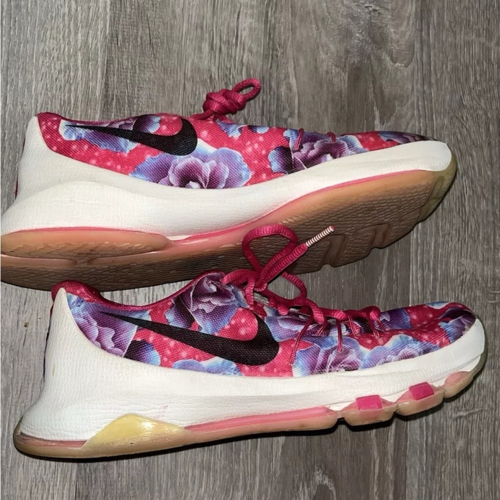 Nike KD 8 Aunt Pearl Nba Kobe Size Y7 - Picture 2 of 7